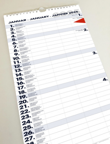STREIFENPLANER - BÜROPLANER - FAMILIENPLANER - KÜCHENPLANER